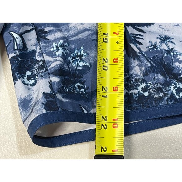 St. John's Bay Mens XXL Swim Shorts  Blue Tropical Print - Picture 8 of 11